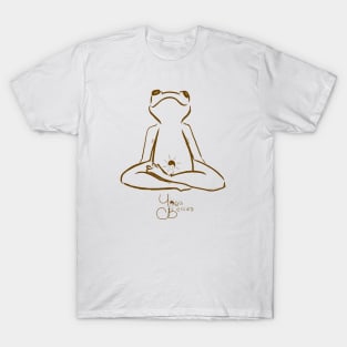 Yoga Bellies Seated Frog T-Shirt